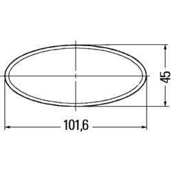 Odrazka HELLA 8RA 343 160-022 - obr. 2