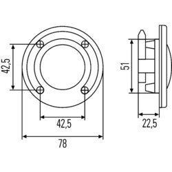 Spínač HELLA 6EJ 996 067-631 - obr. 1