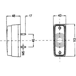 Smerové svetlo HELLA 2BA 997 027-031 - obr. 1