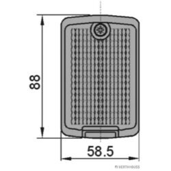 Smerové svetlo HERTH+BUSS ELPARTS 83700161 - obr. 3