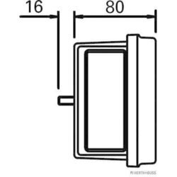 Zadné svetlo HERTH+BUSS ELPARTS 83830371 - obr. 5