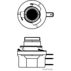 Žiarovka pre diaľkový svetlomet HERTH+BUSS ELPARTS 89901335 - obr. 1