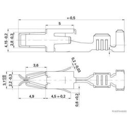 Lem spony HERTH+BUSS ELPARTS 50251826 - obr. 1