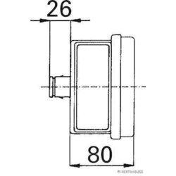 Zadné svetlo HERTH+BUSS ELPARTS 83840585 - obr. 5