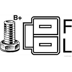 Alternátor HERTH+BUSS ELPARTS 32081150 - obr. 3