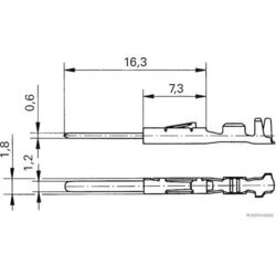 Lem spony HERTH+BUSS ELPARTS 50253369088 - obr. 1