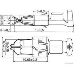 Lem spony HERTH+BUSS ELPARTS 50251873 - obr. 1