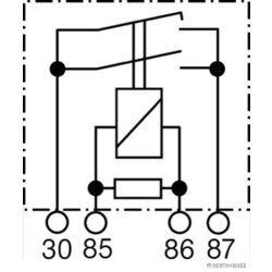 Relé pracovného prúdu HERTH+BUSS ELPARTS 75899302 - obr. 2