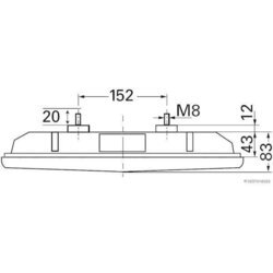 Zadné svetlo HERTH+BUSS ELPARTS 83830365 - obr. 3