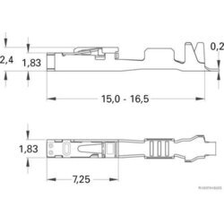 Lem spony HERTH+BUSS ELPARTS 50253518 - obr. 1