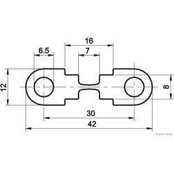 Poistka HERTH+BUSS ELPARTS 50295010 - obr. 1