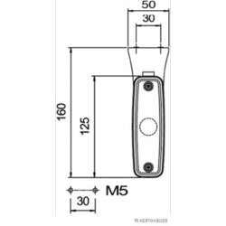 Obrysové svetlo HERTH+BUSS ELPARTS 82710292 - obr. 3