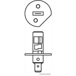 Žiarovka pre diaľkový svetlomet HERTH+BUSS ELPARTS 89901093 - obr. 1