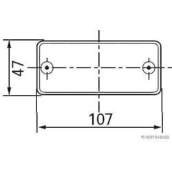 Obrysové svetlo HERTH+BUSS ELPARTS 82710028 - obr. 3