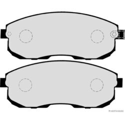 Sada brzdových platničiek kotúčovej brzdy HERTH+BUSS JAKOPARTS J3601044