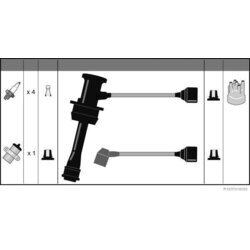 Sada zapaľovacích káblov HERTH+BUSS JAKOPARTS J5382000 - obr. 2