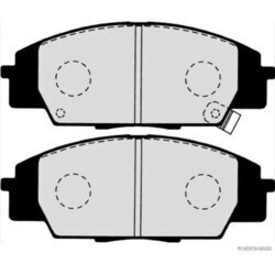 Sada brzdových platničiek kotúčovej brzdy HERTH+BUSS JAKOPARTS J3604067