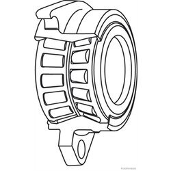 Ložisko kolesa - opravná sada HERTH+BUSS JAKOPARTS J4704015