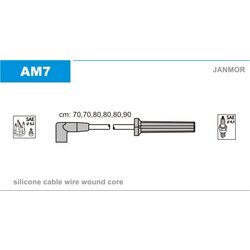 Sada zapaľovacích káblov JANMOR AM7
