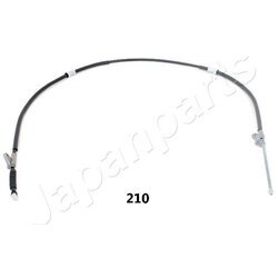 Ťažné lanko parkovacej brzdy JAPANPARTS BC-210 - obr. 1