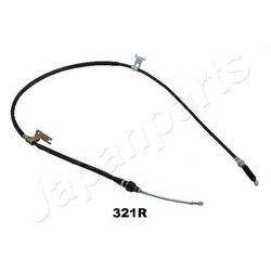 Ťažné lanko parkovacej brzdy JAPANPARTS BC-321R - obr. 1