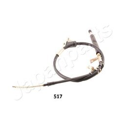 Ťažné lanko parkovacej brzdy JAPANPARTS BC-517 - obr. 1