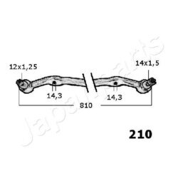 Spojovacia tyč riadenia JAPANPARTS CR-210 - obr. 1