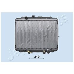 Chladič motora JAPANPARTS RDA283058