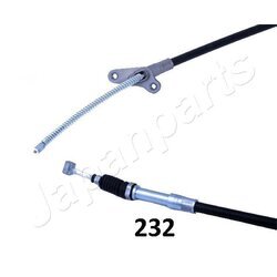 Ťažné lanko parkovacej brzdy JAPANPARTS BC-232 - obr. 1