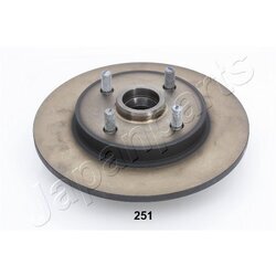 Brzdový kotúč JAPANPARTS DP-251 - obr. 1