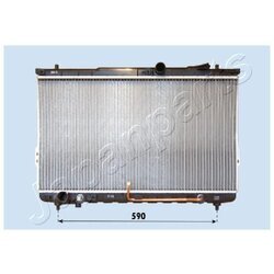 Chladič motora JAPANPARTS RDA283090