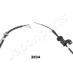 Ťažné lanko parkovacej brzdy JAPANPARTS BC-2034 - obr. 1