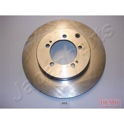 Brzdový kotúč JAPANPARTS DP-512C