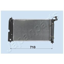 Chladič motora JAPANPARTS RDA153116