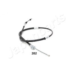 Ťažné lanko parkovacej brzdy JAPANPARTS BC-202 - obr. 1