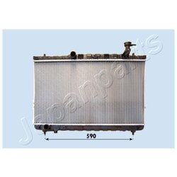 Chladič motora JAPANPARTS RDA283087