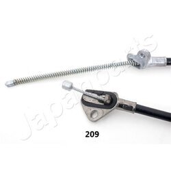 Ťažné lanko parkovacej brzdy JAPANPARTS BC-209 - obr. 1