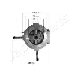 Vstrekovací systém JAPANPARTS DH020 - obr. 1