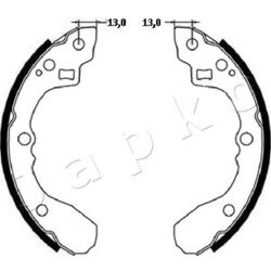 Sada brzdových čeľustí JAPKO 55K12