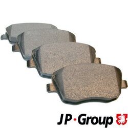 Sada brzdových platničiek kotúčovej brzdy JP GROUP 1163603010