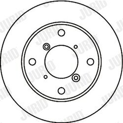 Brzdový kotúč JURID 562015J