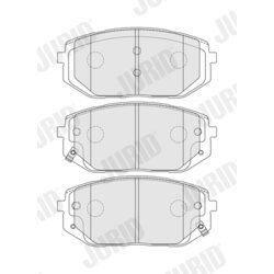 Sada brzdových platničiek kotúčovej brzdy JURID 574203J