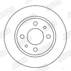 Brzdový kotúč JURID 562025JC - obr. 2