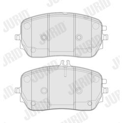 Sada brzdových platničiek kotúčovej brzdy JURID 574169J