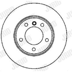 Brzdový kotúč JURID 561524JC