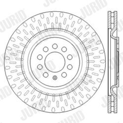Brzdový kotúč JURID 562597JC - obr. 4