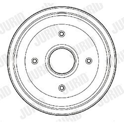 Brzdový bubon JURID 329703J