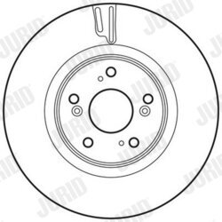 Brzdový kotúč JURID 562703JC - obr. 3