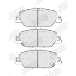 Sada brzdových platničiek kotúčovej brzdy JURID 574115J