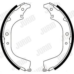Sada brzdových čeľustí JURID 362017J